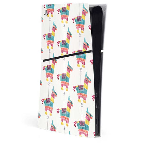 Llama Pinata by Cat Coq PS5 Slim Digital Edition Console Skin