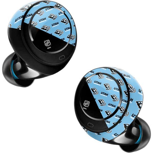 NHL Utah Mammoth Logo Pattern Amazon Echo Buds Skin