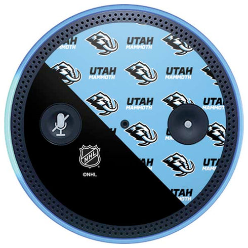 NHL Utah Mammoth Logo Pattern Amazon Echo Skin