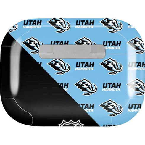 NHL Utah Mammoth Logo Pattern Apple AirPods Pro Skin