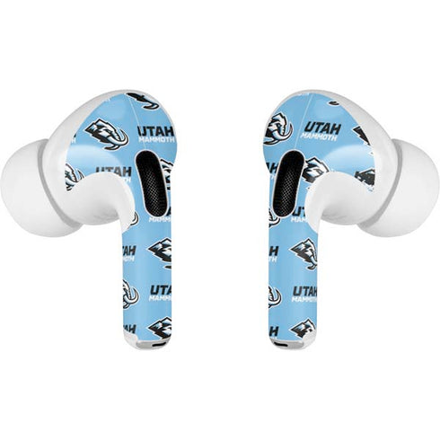 NHL Utah Mammoth Logo Pattern Apple AirPods Pro Skin