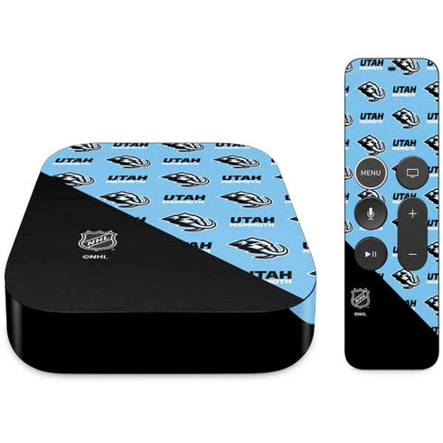 NHL Utah Mammoth Logo Pattern Apple TV Skin