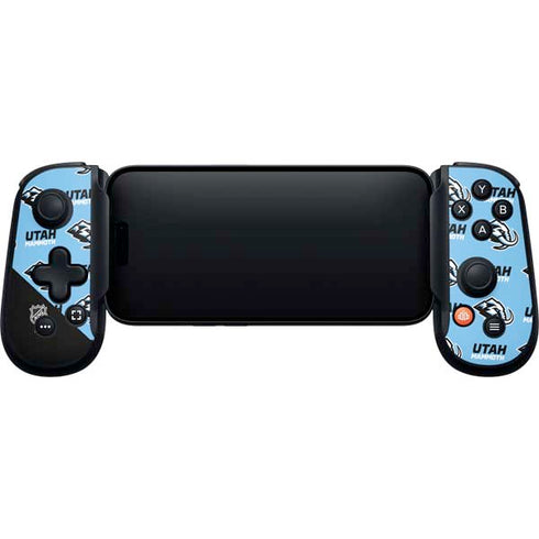 NHL Utah Mammoth Logo Pattern Backbone One for iPhone Game Controller Skin