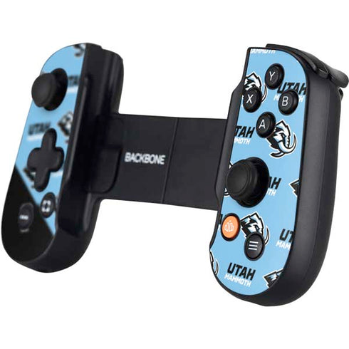 NHL Utah Mammoth Logo Pattern Backbone One for iPhone Game Controller Skin