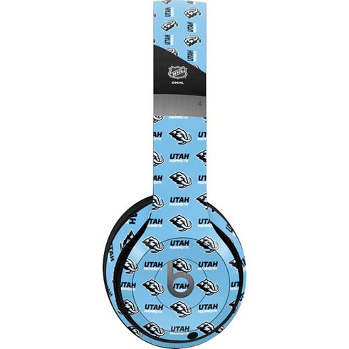 NHL Utah Mammoth Logo Pattern Beats Solo 4 Wireless Headphones Skin