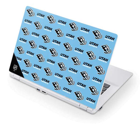NHL Utah Mammoth Logo Pattern Acer Chromebook Skin