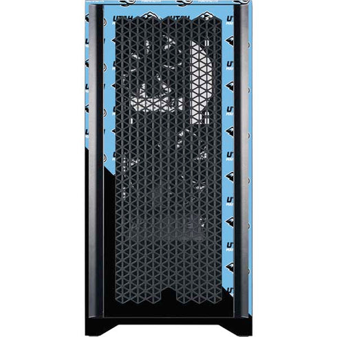 NHL Utah Mammoth Logo Pattern Corsair 4000D Tempered Glass Mid-Tower ATX Case Skin