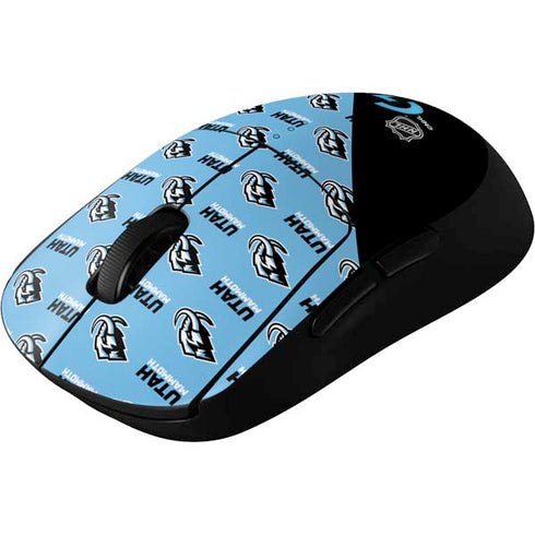 NHL Utah Mammoth Logo Pattern G Pro Wireless Gaming Mouse Skin