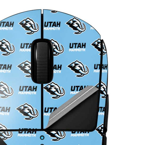 NHL Utah Mammoth Logo Pattern G Pro Wireless Gaming Mouse Skin