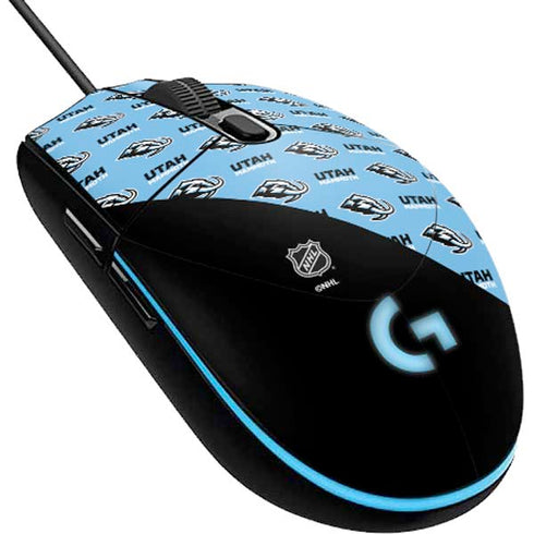 NHL Utah Mammoth Logo Pattern G203 Prodigy RGB Wired Gaming Mouse Skin