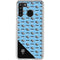 NHL Utah Mammoth Logo Pattern Galaxy A21 Clear Case