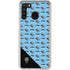 NHL Utah Mammoth Logo Pattern Galaxy A21 Clear Case