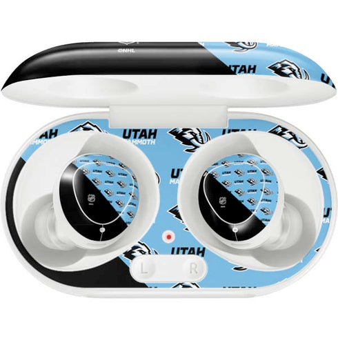 NHL Utah Mammoth Logo Pattern Galaxy Buds Plus Skin