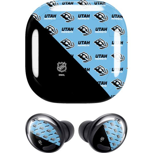 NHL Utah Mammoth Logo Pattern Galaxy Buds Pro Skin