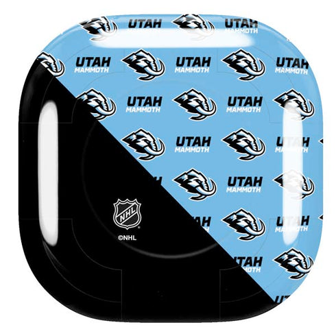 NHL Utah Mammoth Logo Pattern Galaxy Buds Pro Skin