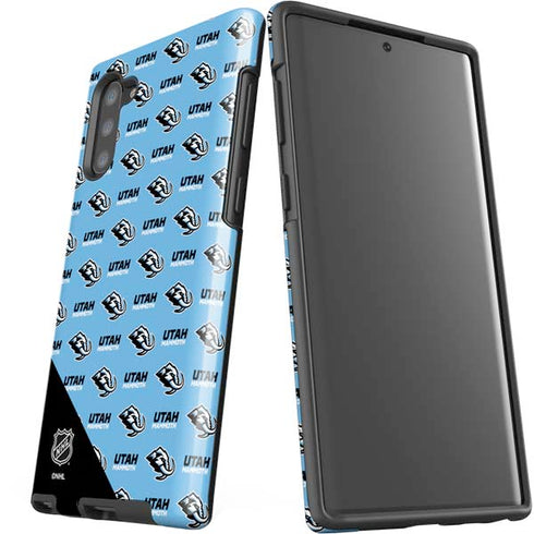 NHL Utah Mammoth Logo Pattern Galaxy Note 10 Pro Case