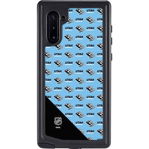 NHL Utah Mammoth Logo Pattern Galaxy Cases