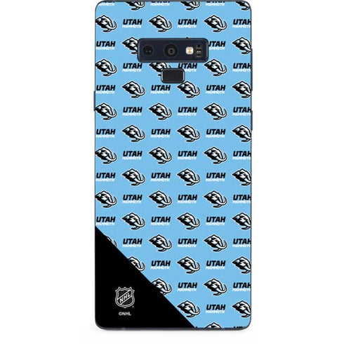 NHL Utah Mammoth Logo Pattern Galaxy Note 9 Skin