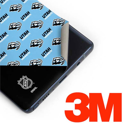 NHL Utah Mammoth Logo Pattern Galaxy Note 9 Skin