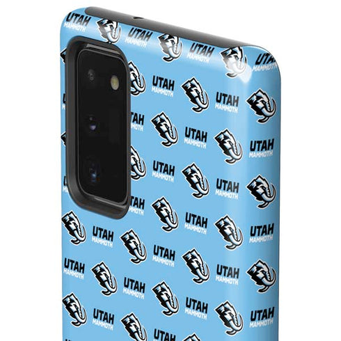 NHL Utah Mammoth Logo Pattern Galaxy Note20 5G Pro Case