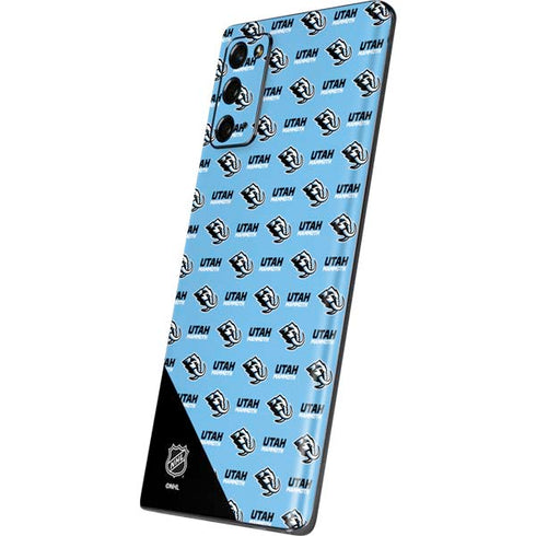 NHL Utah Mammoth Logo Pattern Galaxy Note20 5G Skin