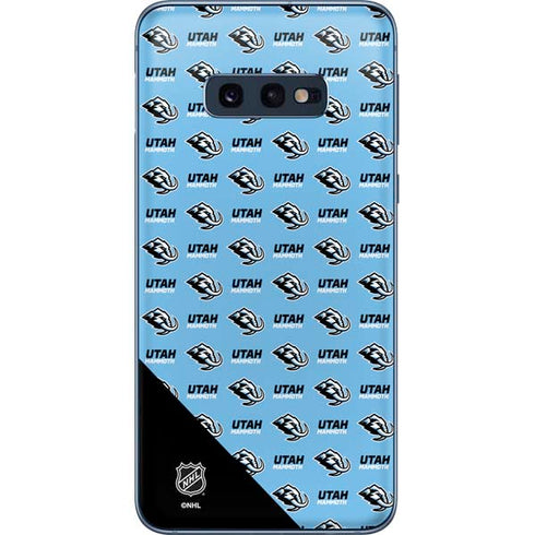 NHL Utah Mammoth Logo Pattern Galaxy S10e Skin