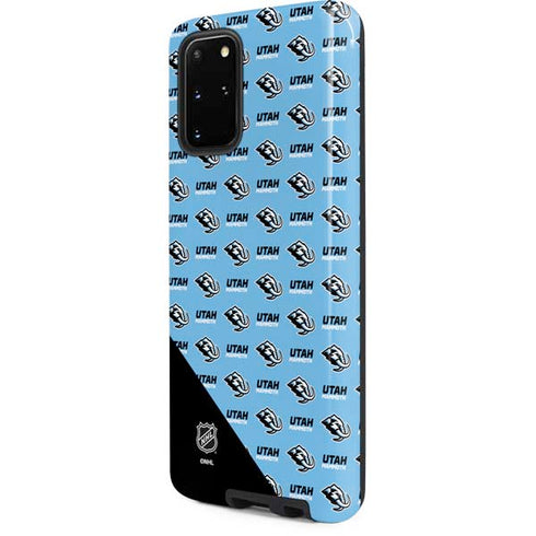 NHL Utah Mammoth Logo Pattern Galaxy S20 Plus Pro Case
