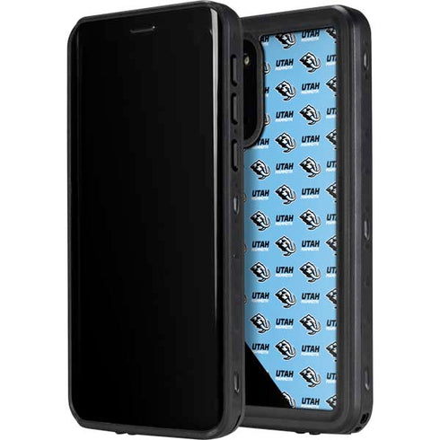 NHL Utah Mammoth Logo Pattern Galaxy S20 Plus Waterproof Case