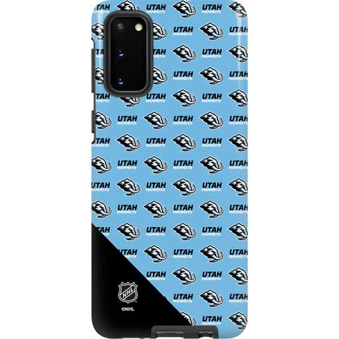 NHL Utah Mammoth Logo Pattern Galaxy S20 Pro Case