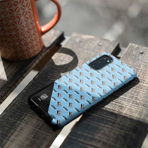 NHL Utah Mammoth Logo Pattern Galaxy S20 Pro Case