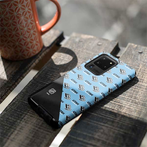 NHL Utah Mammoth Logo Pattern Galaxy S20 Ultra 5G Pro Case