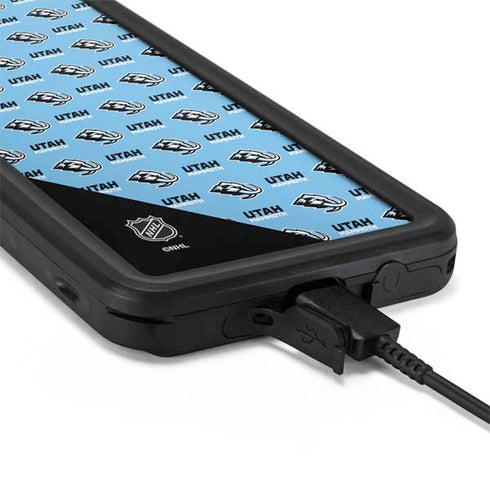 NHL Utah Mammoth Logo Pattern Galaxy S20 Waterproof Case