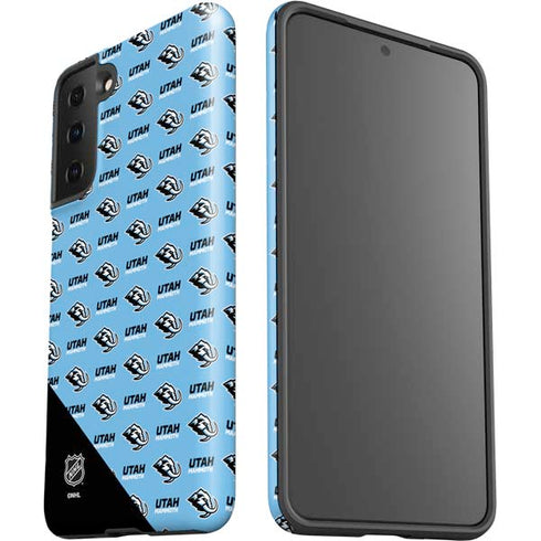 NHL Utah Mammoth Logo Pattern Galaxy S21 FE Pro Case