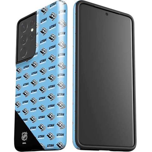 NHL Utah Mammoth Logo Pattern Galaxy S21 Ultra 5G Pro Case