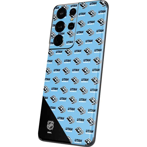 NHL Utah Mammoth Logo Pattern Galaxy S21 Ultra 5G Skin