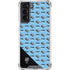 NHL Utah Mammoth Logo Pattern Galaxy S22 Clear Case