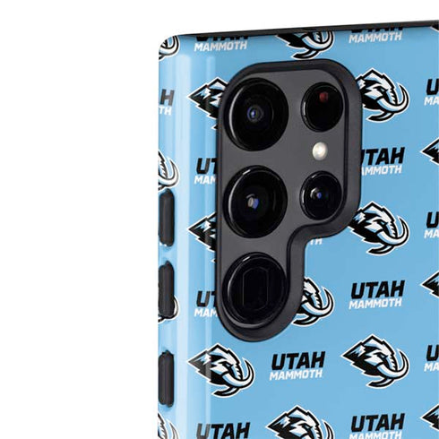 NHL Utah Mammoth Logo Pattern Galaxy S22 Ultra Pro Case
