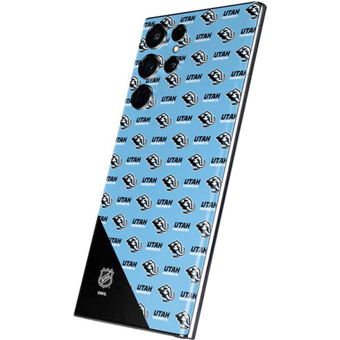 NHL Utah Mammoth Logo Pattern Galaxy S22 Ultra Skin