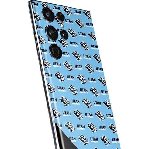 NHL Utah Mammoth Logo Pattern Galaxy S22 Ultra Skin