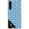 NHL Utah Mammoth Logo Pattern Galaxy S23 FE Clear Case