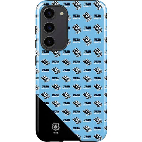 NHL Utah Mammoth Logo Pattern Galaxy S23 Plus Pro Case