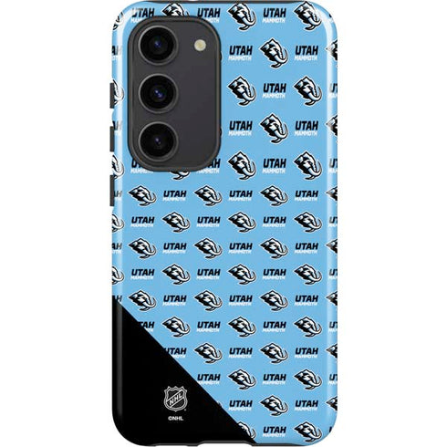 NHL Utah Mammoth Logo Pattern Galaxy S23 Pro Case