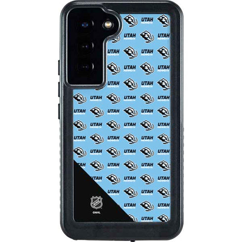 NHL Utah Mammoth Logo Pattern Galaxy S24 Plus Waterproof Case