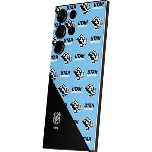 NHL Utah Mammoth Logo Pattern Galaxy S24 Ultra Skin