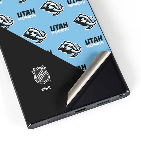 NHL Utah Mammoth Logo Pattern Galaxy S24 Ultra Skin
