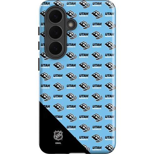 NHL Utah Mammoth Logo Pattern Galaxy S26 Impact Case