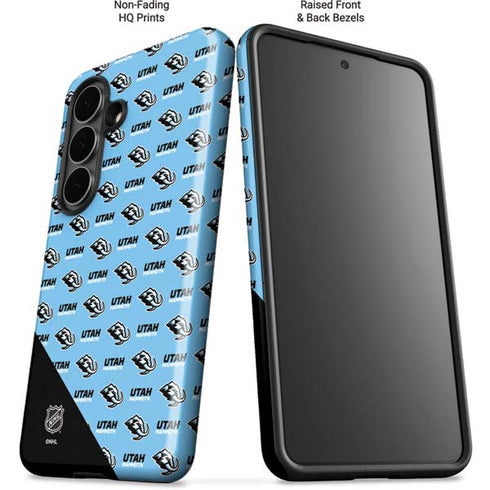 NHL Utah Mammoth Logo Pattern Galaxy S26 Impact Case