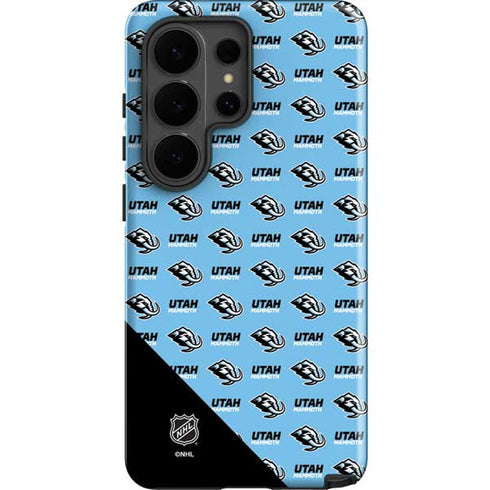 NHL Utah Mammoth Logo Pattern Galaxy S26 Ultra Impact Case