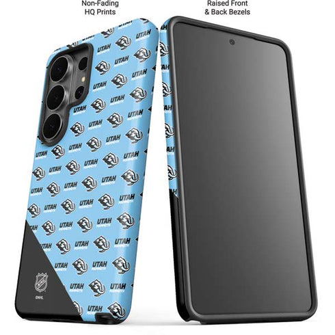 NHL Utah Mammoth Logo Pattern Galaxy S26 Ultra Impact Case