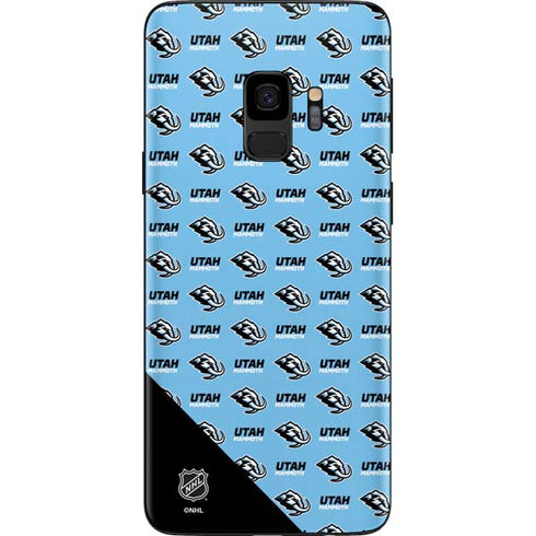 NHL Utah Mammoth Logo Pattern Galaxy S9 Skin